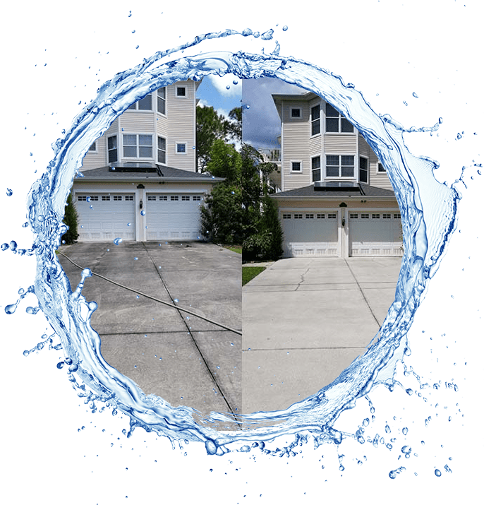 Driveway Cleaning - Pressure Washing Services by ClearView Surfaces - Clearwater FL.jpg